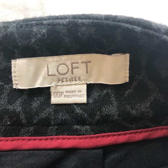 Grey Black Leopard Print Skirt - Picture 4 of 5